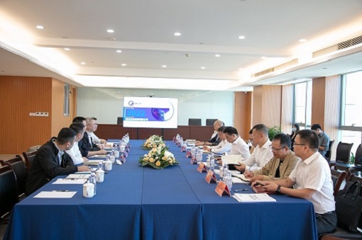 臺州市委常委、溫嶺市委書記朱建軍，市委常委、常務副市長張釗一行在建經(jīng)咨詢走訪調(diào)研